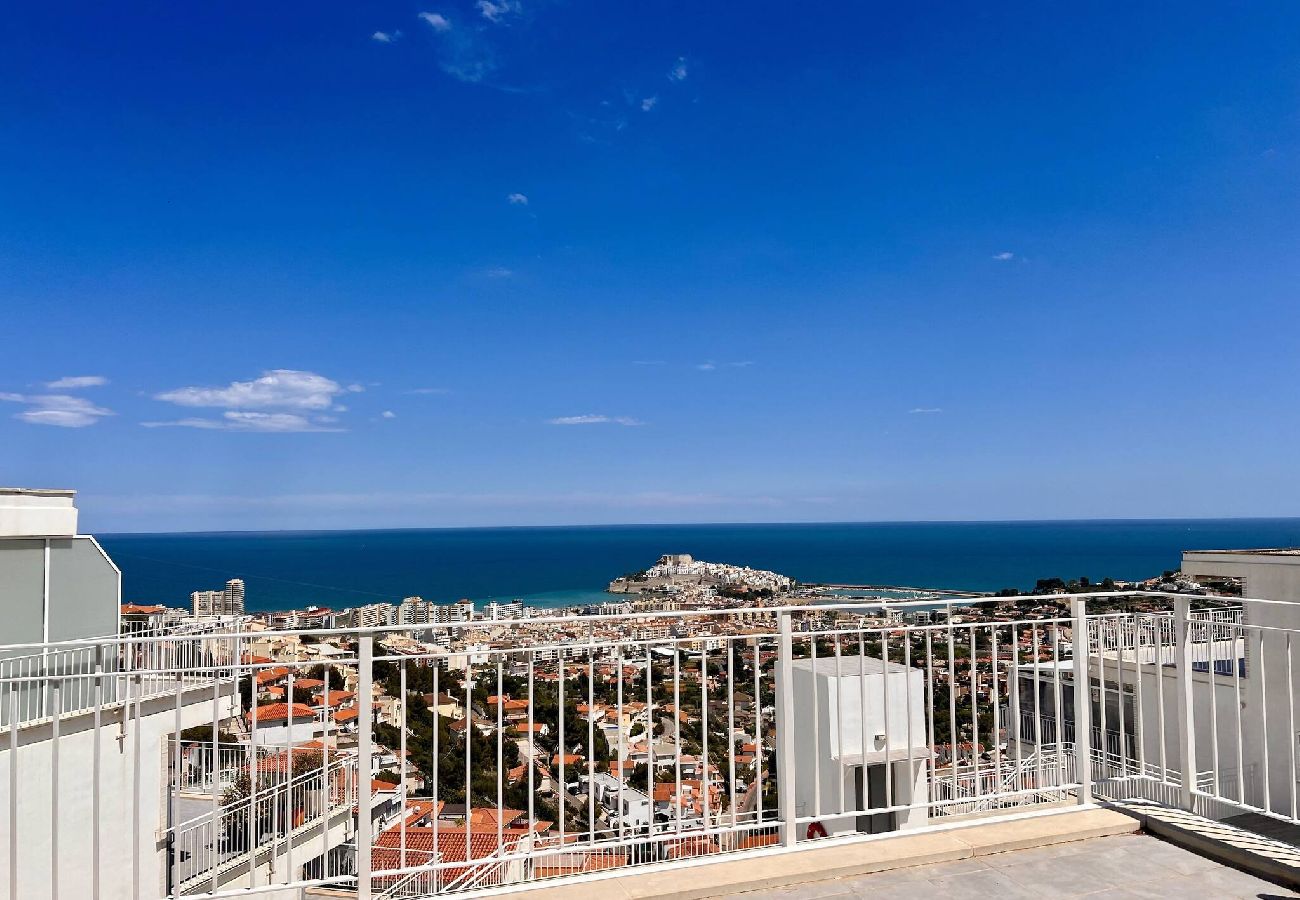Apartamento en Peñiscola - Miramares - Apartamento con preciosas vistas 