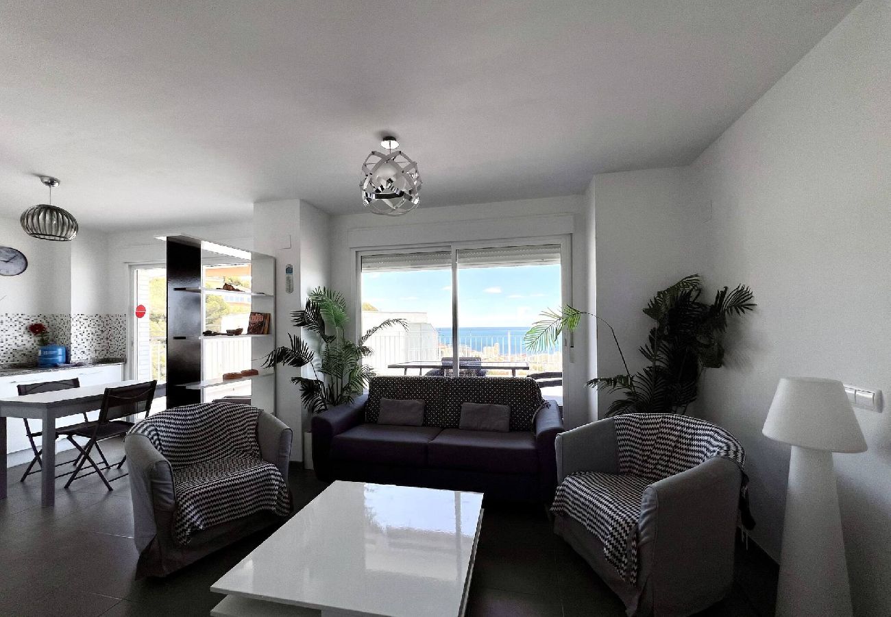 Apartamento en Peñiscola - Miramares - Apartamento con preciosas vistas 