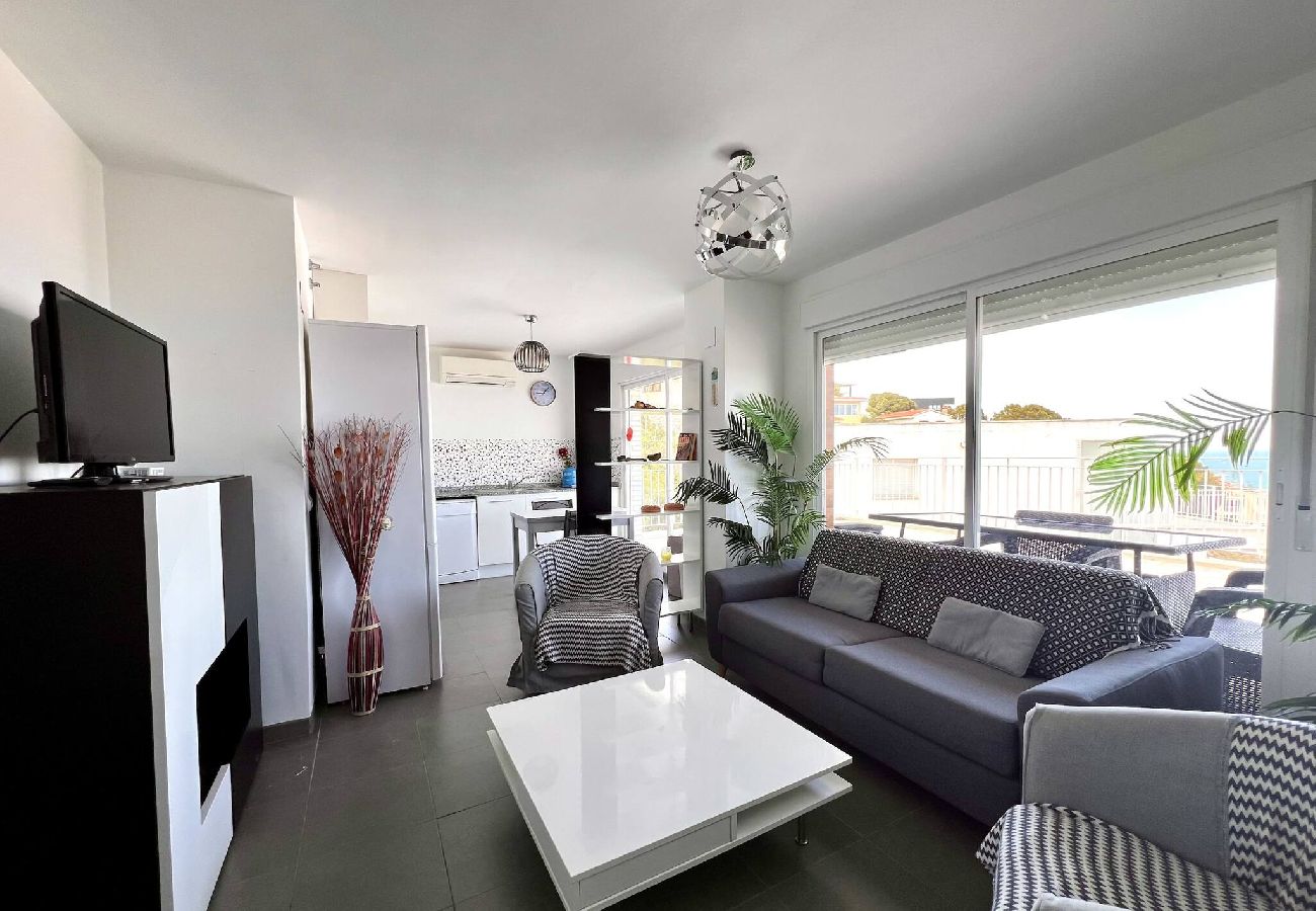 Apartamento en Peñiscola - Miramares - Apartamento con preciosas vistas 