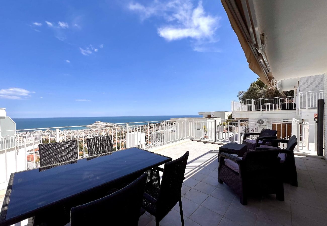 Apartamento en Peñiscola - Miramares - Apartamento con preciosas vistas 