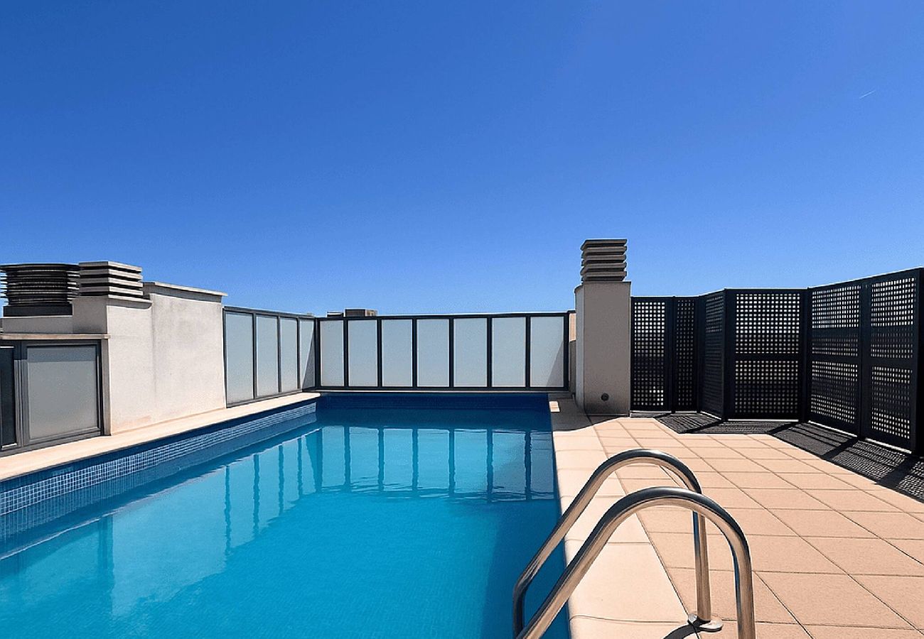 Apartamento en Peñiscola - Capri - Apartamento con piscina en la azotea 