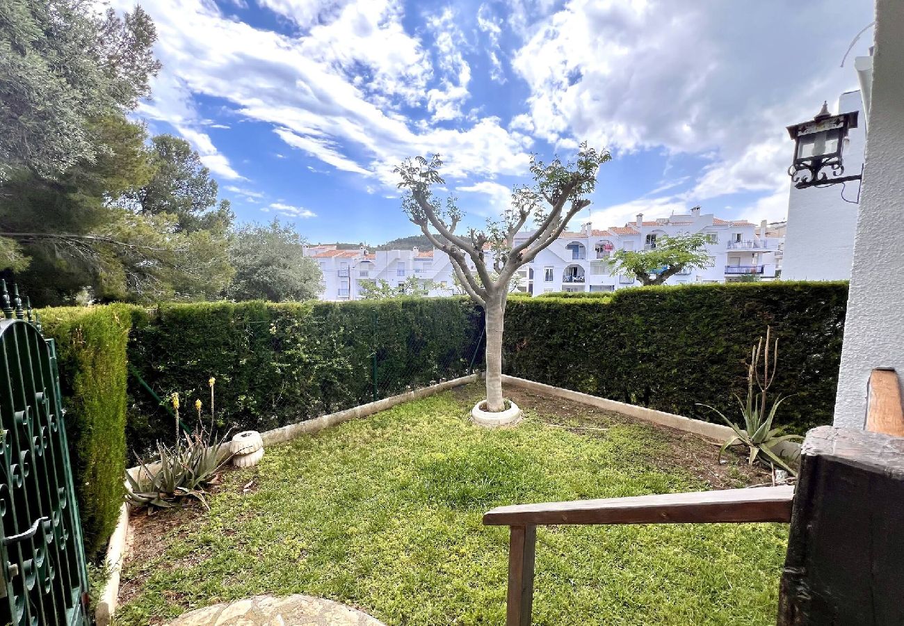 Apartamento en Peñiscola - Esmeralda, apartamento con jardín privado. 