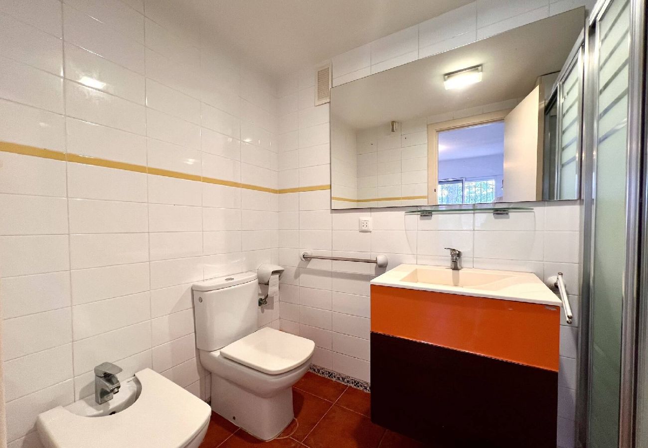 Apartamento en Peñiscola - Esmeralda, apartamento con jardín privado. 