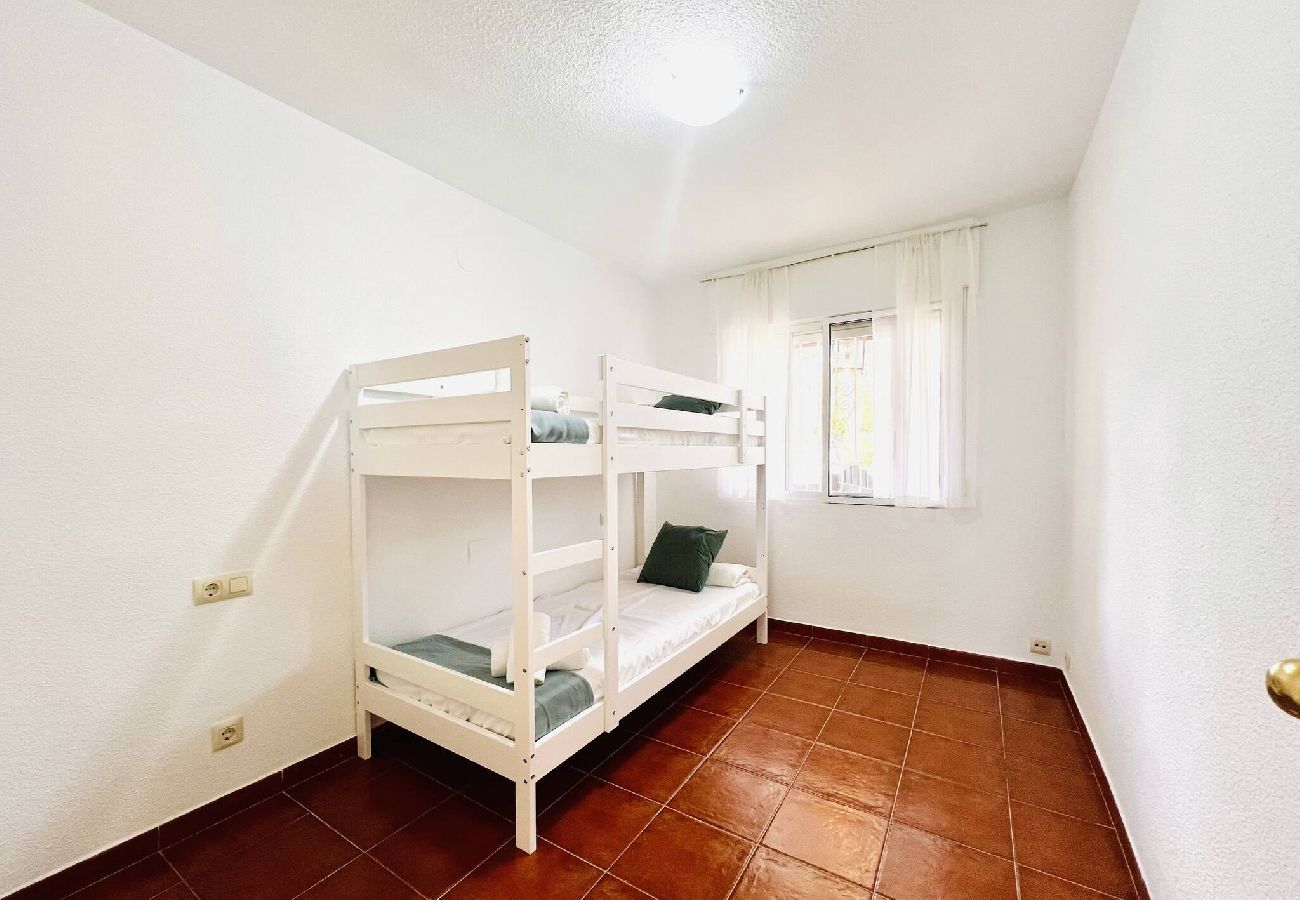 Apartamento en Peñiscola - Esmeralda, apartamento con jardín privado. 
