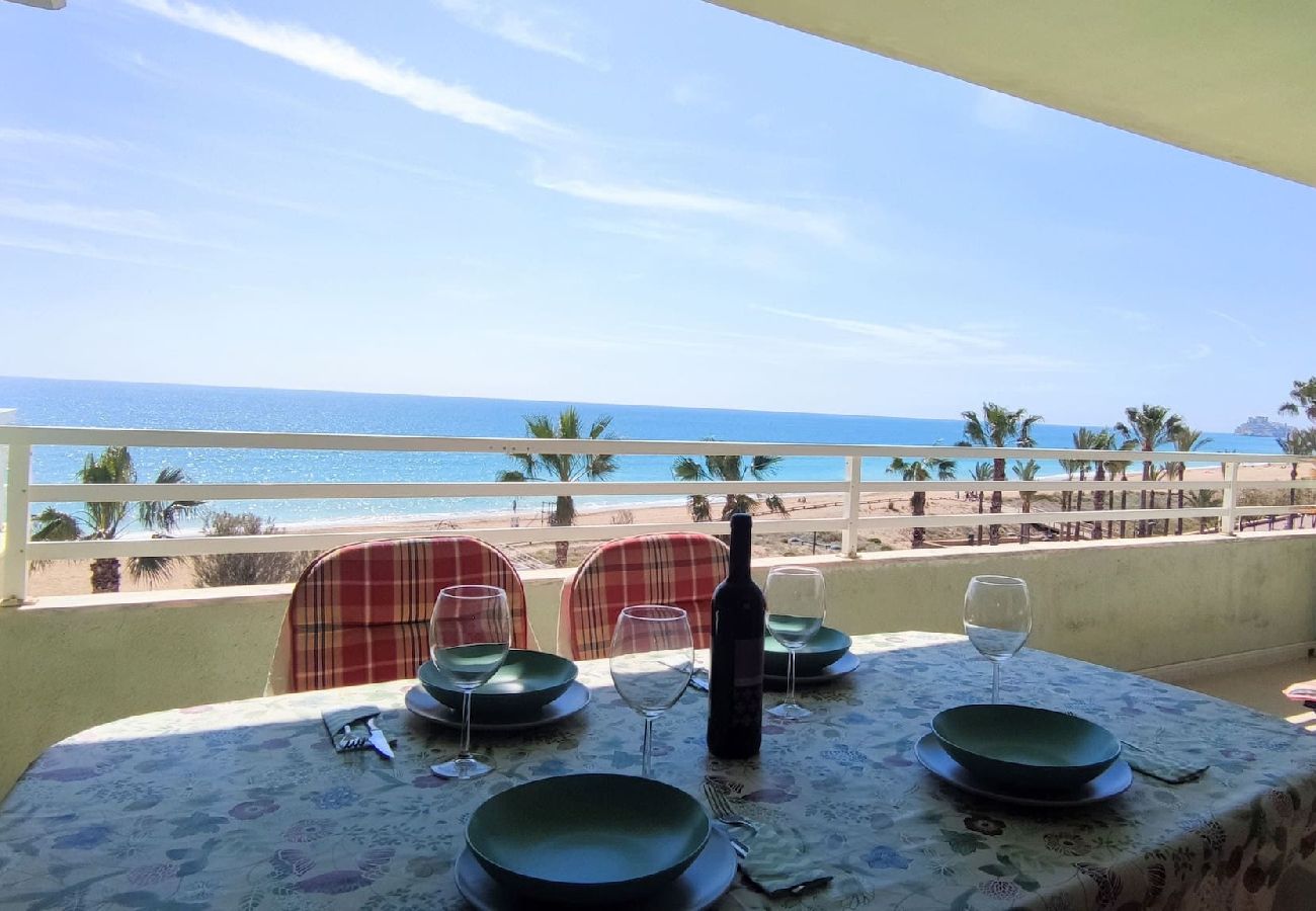 Apartamento en Peñiscola - Baix Maestrat - Apartamento en 1ª línea de playa 