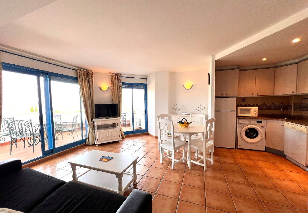 Apartamento en Peñiscola - Perla Blanca - Apartamento en la cima de Peñiscola 