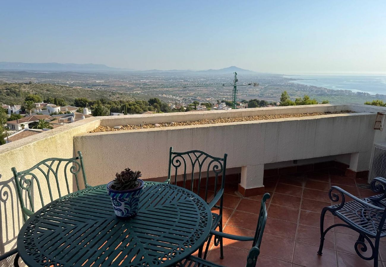 Apartamento en Peñiscola - Perla Blanca - Apartamento en la cima de Peñiscola 