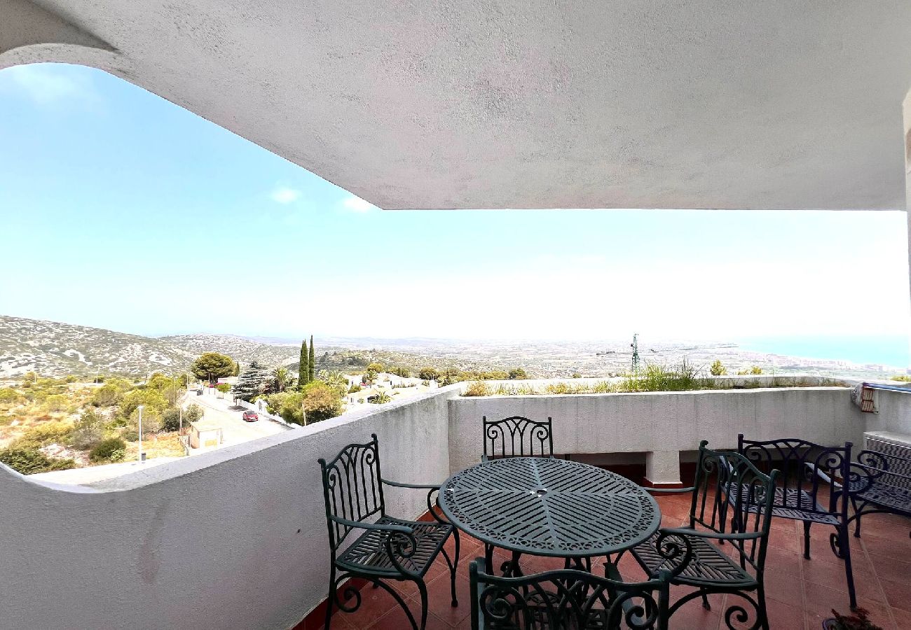 Apartamento en Peñiscola - Perla Blanca - Apartamento en la cima de Peñiscola 