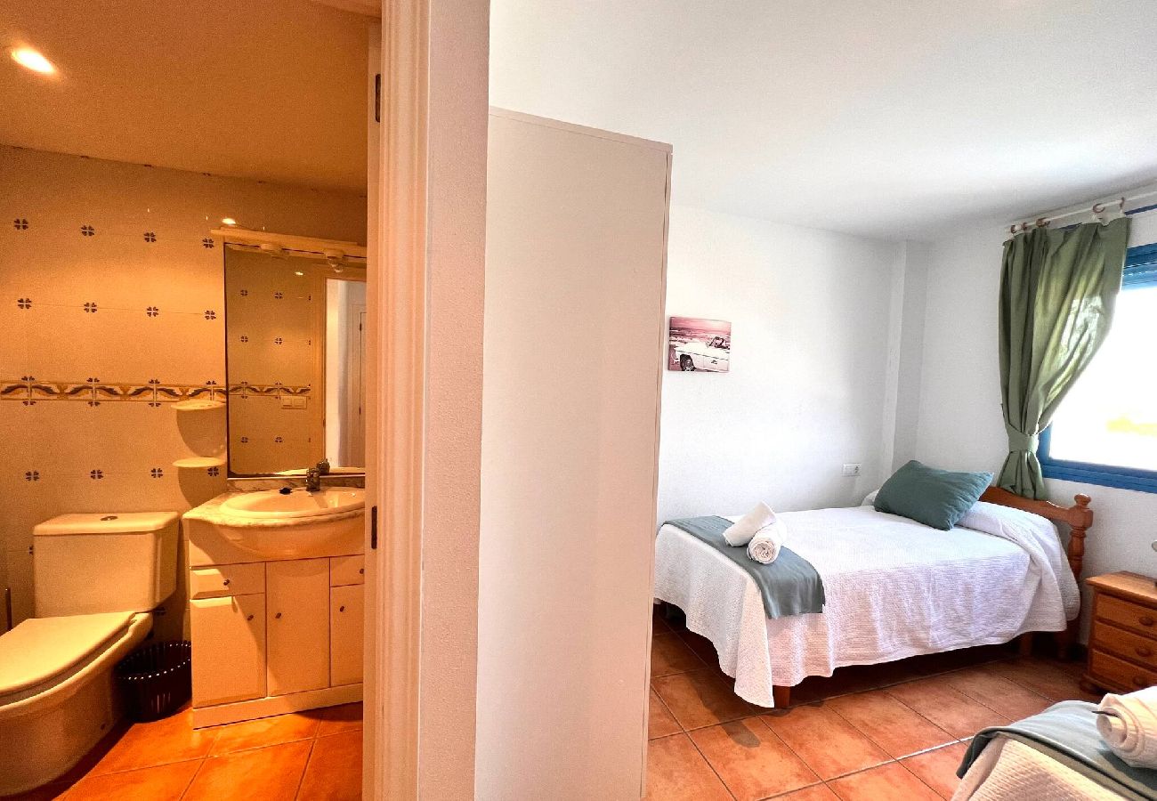 Apartamento en Peñiscola - Perla Blanca - Apartamento en la cima de Peñiscola 