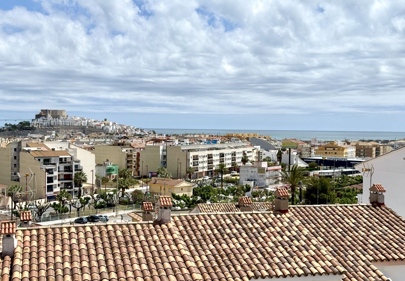 Casa adosada en Peñiscola - Peñisol - Casa mediterránea cerca del centro y la playa