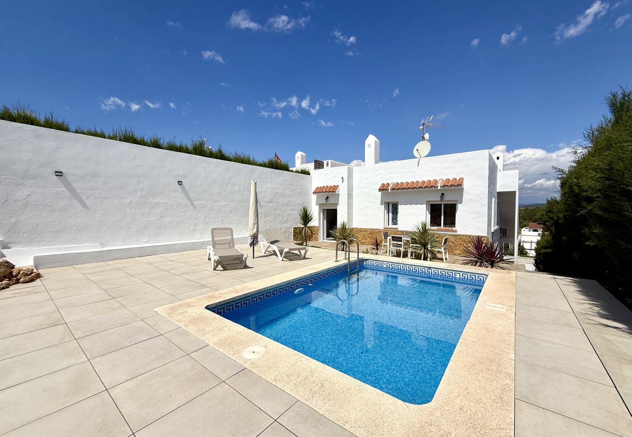 Chalet en Peñiscola - Villa Alba - Chalet mediterráneo con piscina privada y solárium