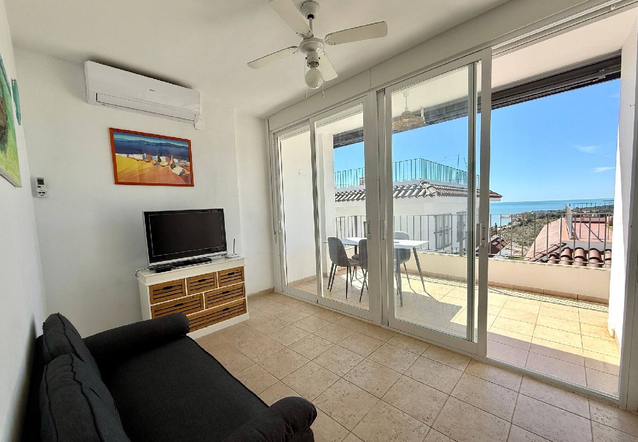 Apartamento en Peñiscola - Puerto Mar | Dúplex con vistas en Cerromar 