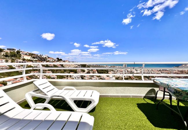 Apartamento en Peñiscola - 🌊 Apartamento con gran terraza y vistas al mar