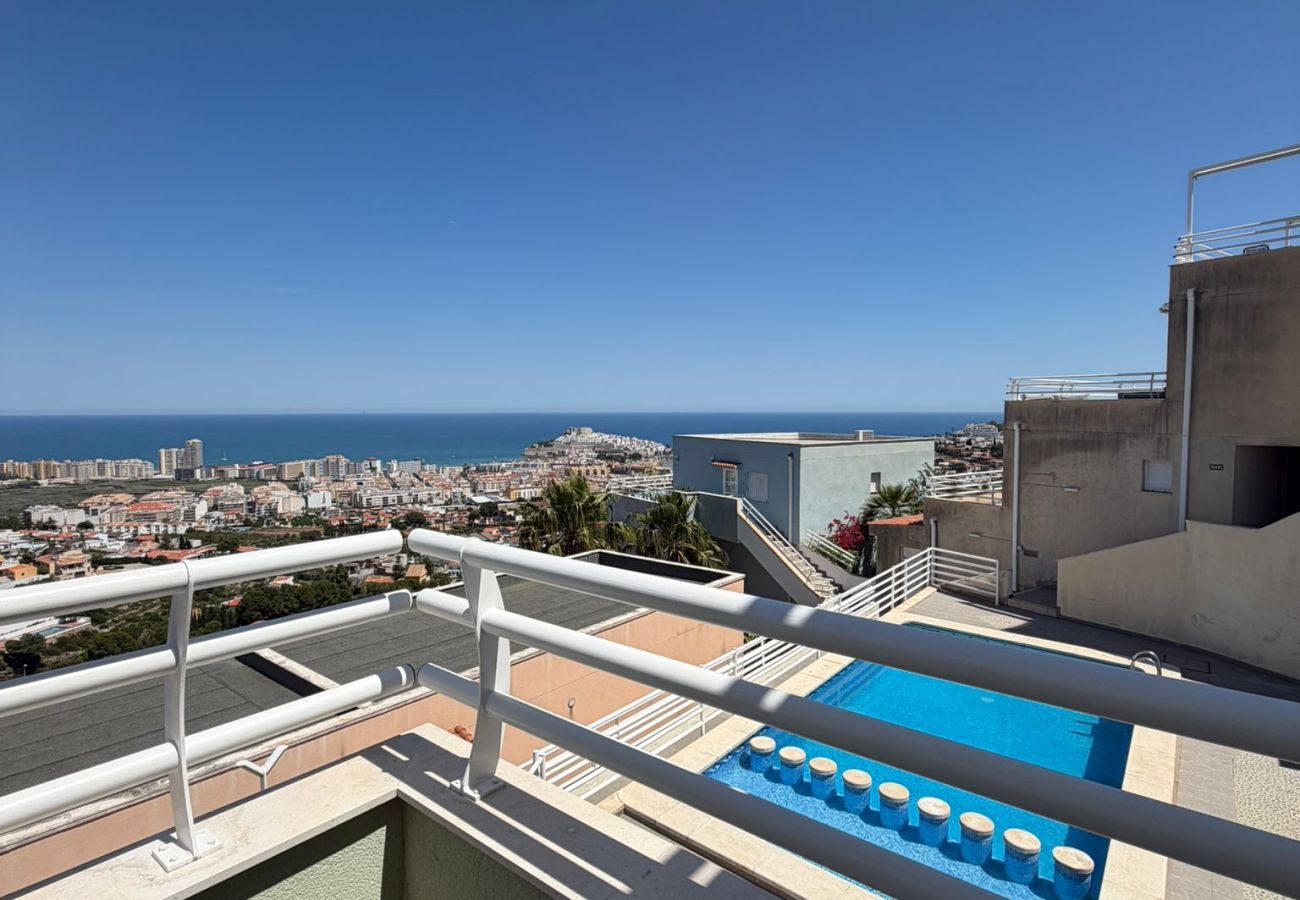 Apartamento en Peñiscola - Montemar II 🌊 Apartamento con gran terraza y vistas al mar