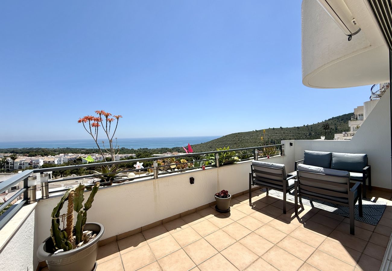 Apartamento en Peñiscola - 🌿 Tierra de Irta – Relax, piscina y vistas al Mediterráneo