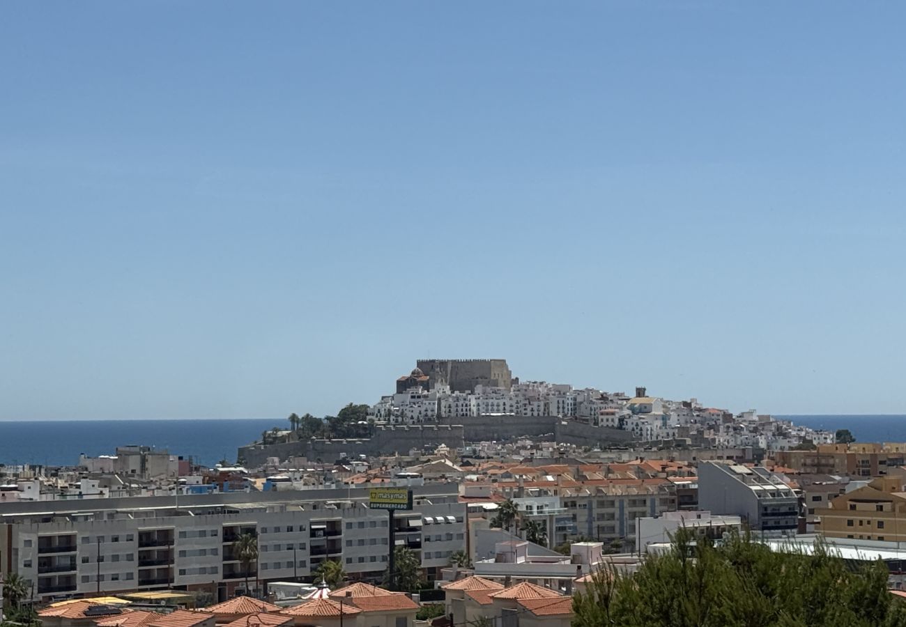 Villa en Peñiscola - Villa Canestel - Piscina privada con vistas al mar y Castillo