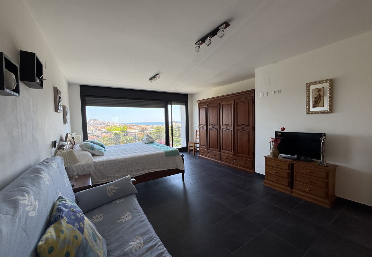 Villa en Peñiscola - Villa Canestel - Piscina privada con vistas al mar y Castillo