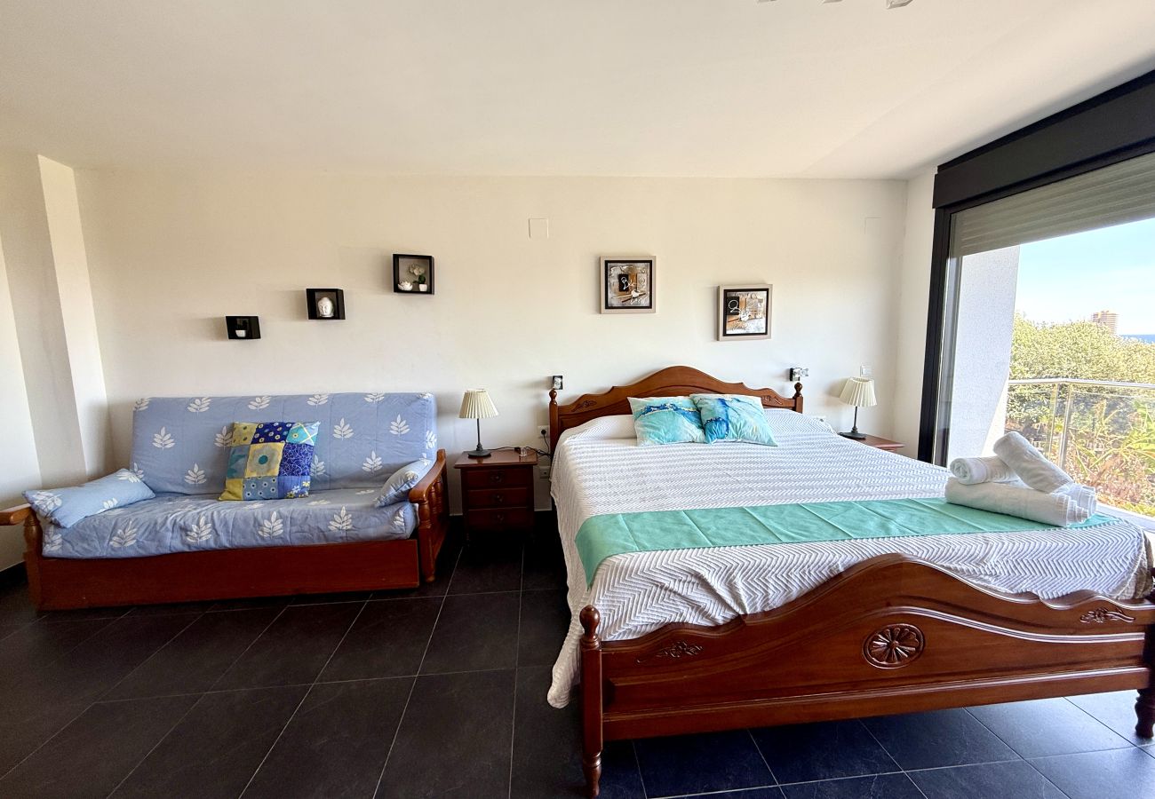 Villa en Peñiscola - Villa Canestel - Piscina privada con vistas al mar y Castillo