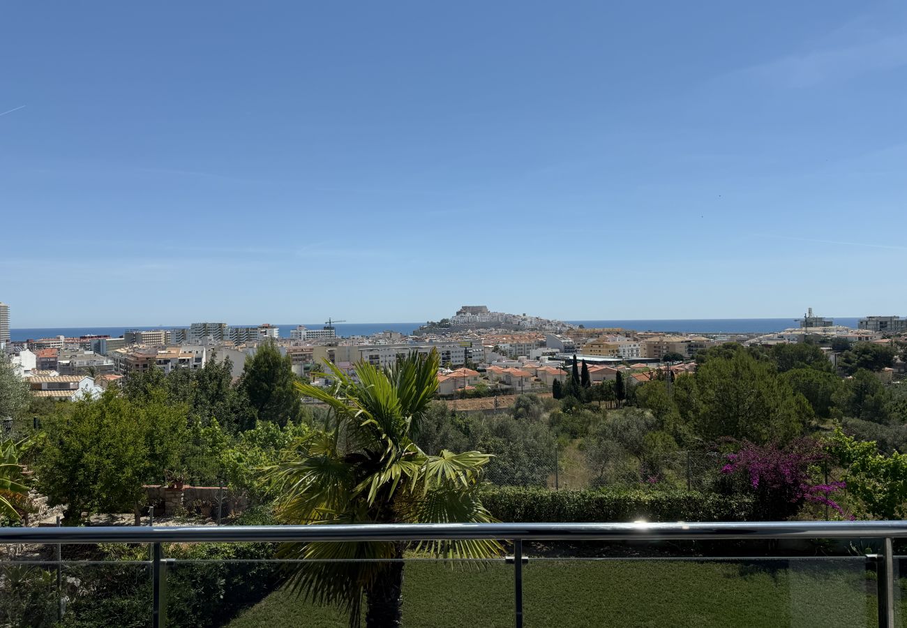 Villa en Peñiscola - Villa Canestel - Piscina privada con vistas al mar y Castillo