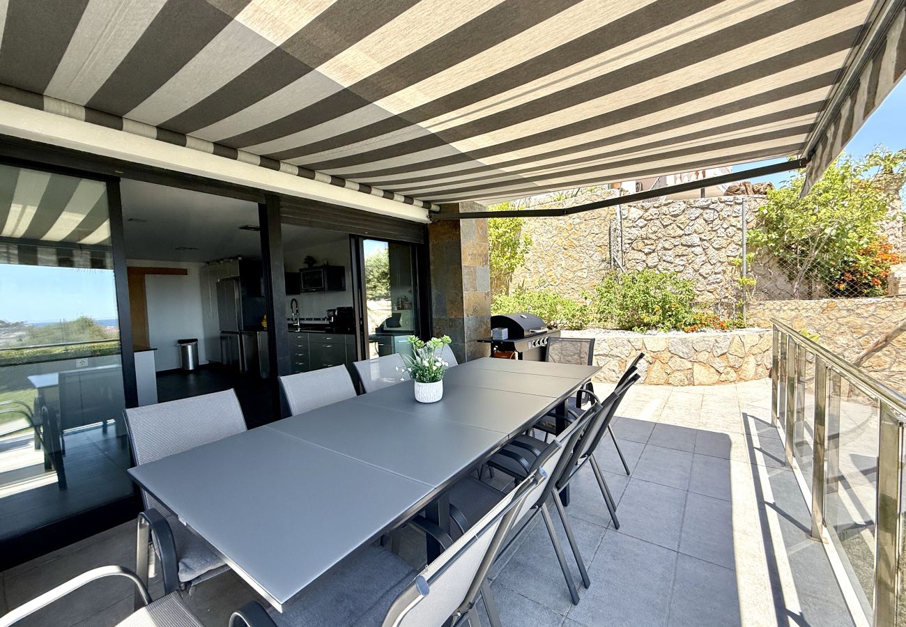 Villa en Peñiscola - Villa Canestel - Piscina privada con vistas al mar y Castillo