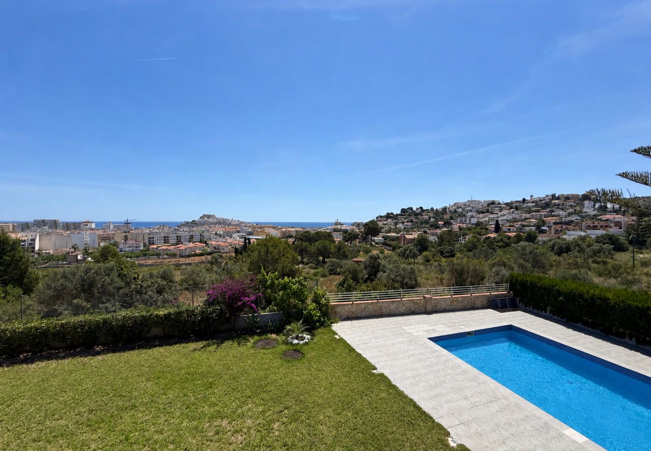 Villa en Peñiscola - Villa Canestel - Piscina privada con vistas al mar y Castillo