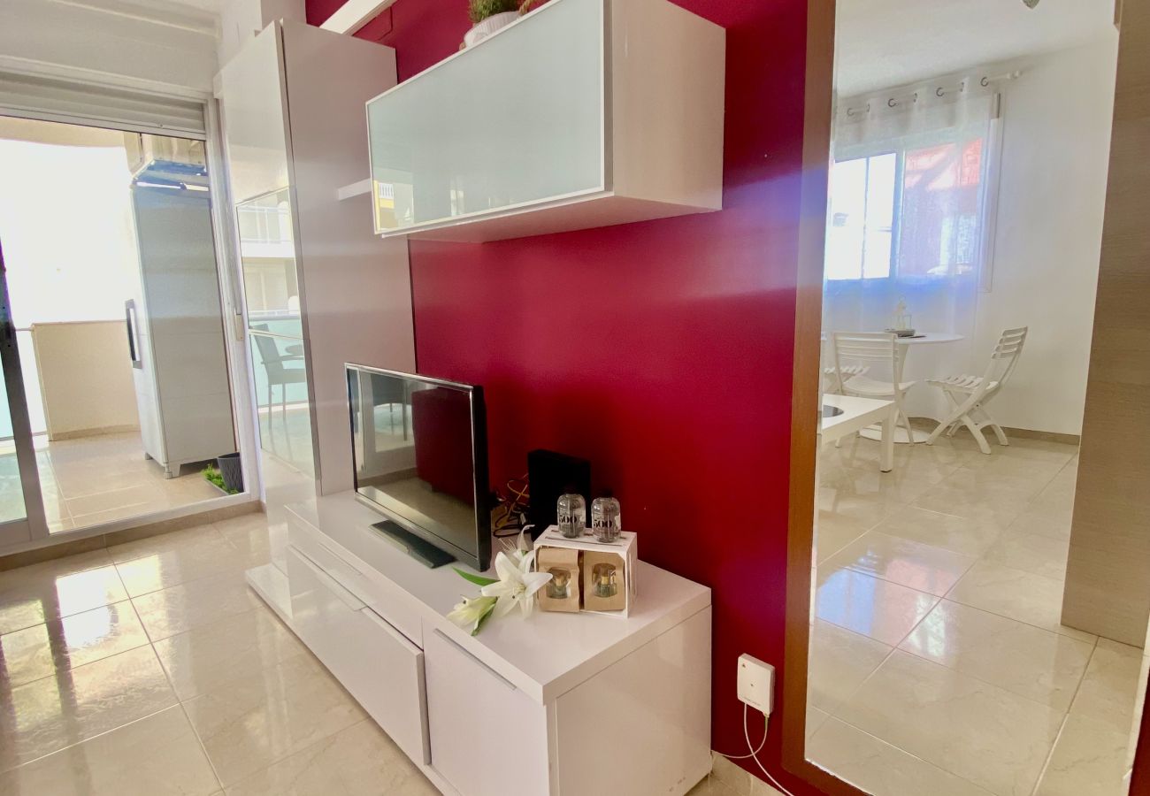 Apartamento en Peñiscola - Sirena Beach - Apartamento con terraza junto al mar