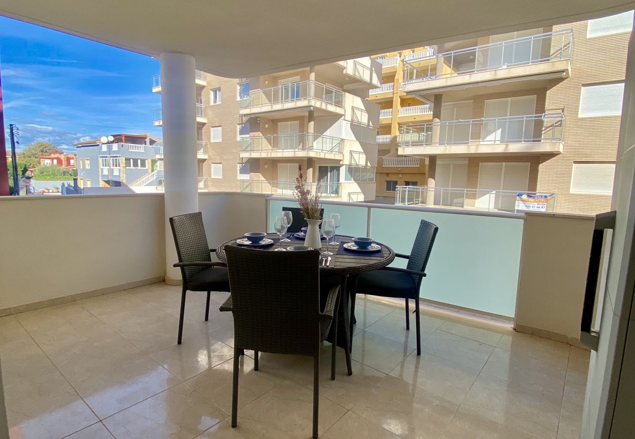 Apartamento en Peñiscola - Sirena Beach - Apartamento con terraza junto al mar