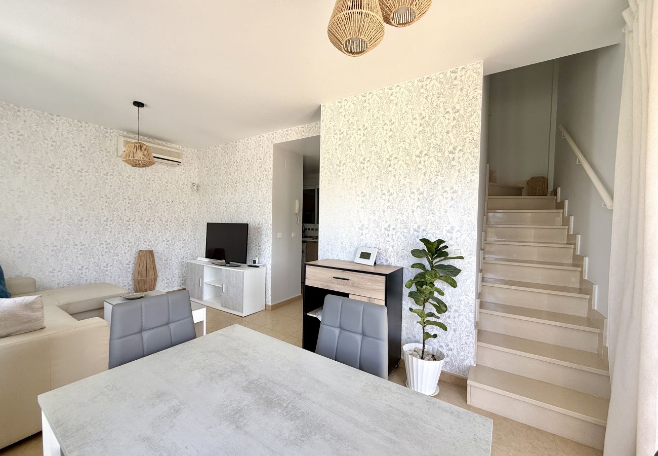 Apartamento en Peñiscola - 🌿 Dúplex en Las Atalayas - Adosado familiar con piscina comunitaria