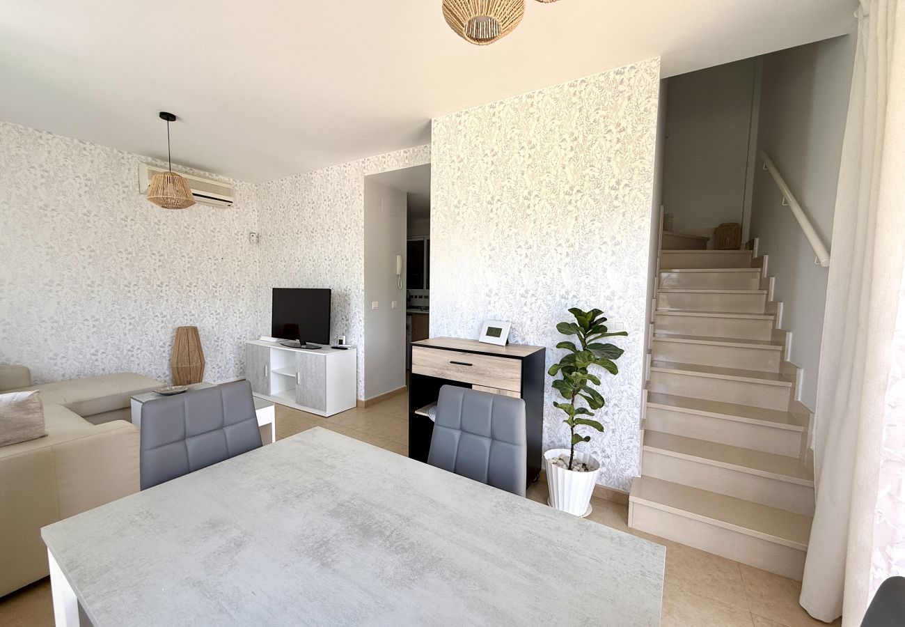 Apartamento en Peñiscola - 🌿 Dúplex en Las Atalayas - Adosado familiar con piscina comunitaria