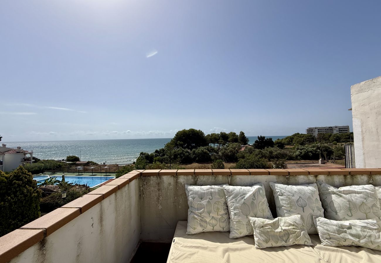 Apartamento en Peñiscola - Finca del Moro - Piscina, Tenis y Vistas al Mar