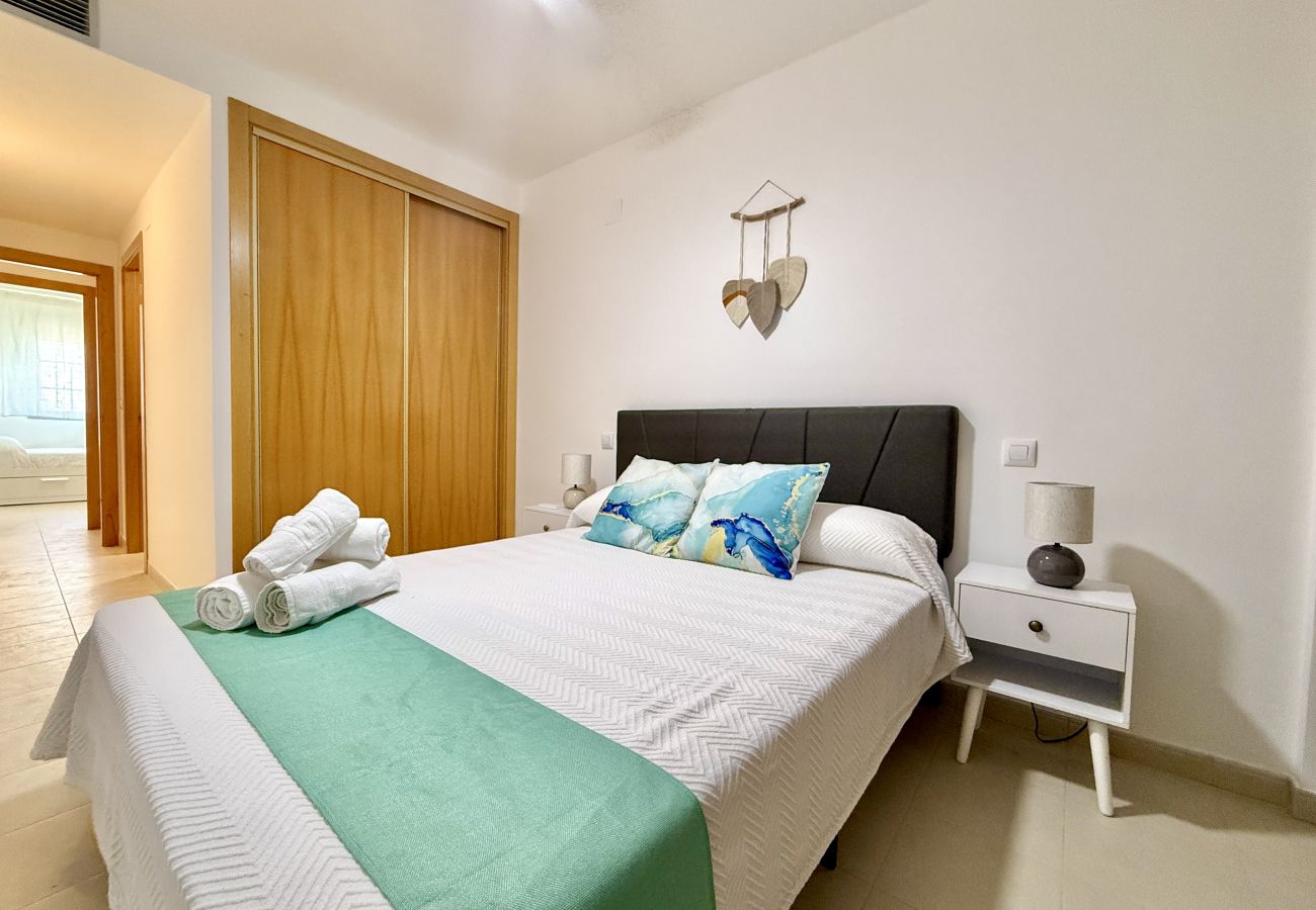 Apartamento en Peñiscola - La Tortuga - Piscina, Terraza y Sierra de Irta