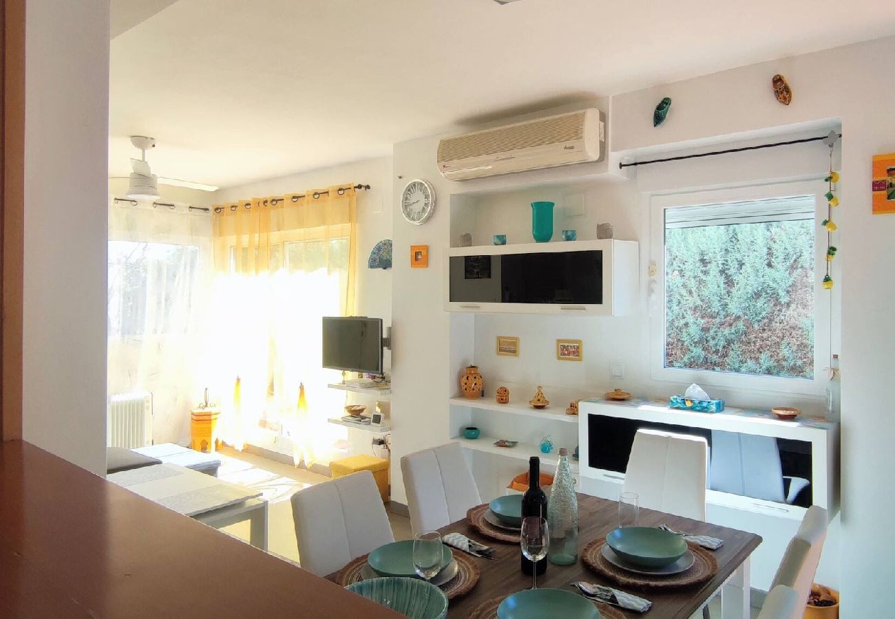 Terraced House in Peñiscola - Tabarca - Chalet con jardín y piscina comunitaria 