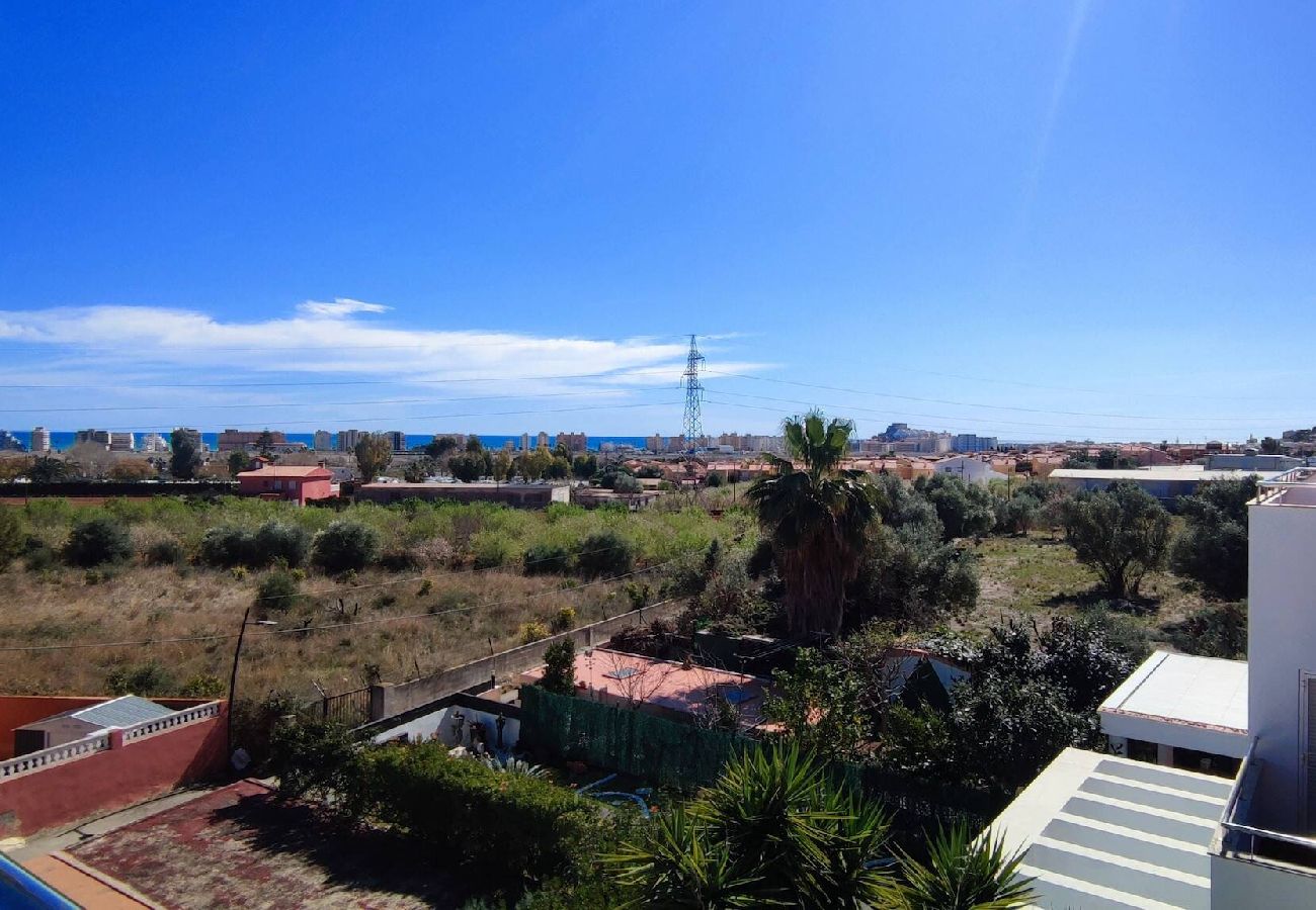Terraced House in Peñiscola - Tabarca - Chalet con jardín y piscina comunitaria 
