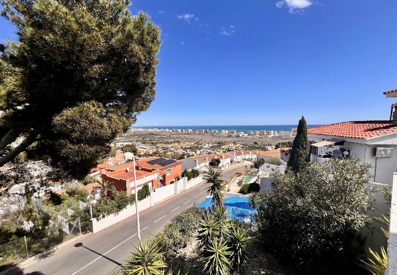 Chalet in Peñiscola - Casa Ibicenca - Beautiful villa with swimming pool 