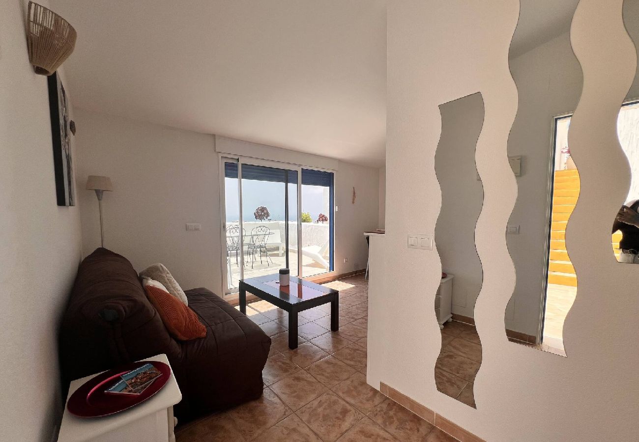 Apartment in Peñiscola - Perla Blanca – Apartment with Views of Peñíscola 