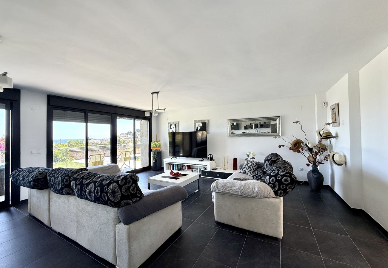 Villa in Peñiscola - Villa Canestel - Private Pool with Sea and Castle Views