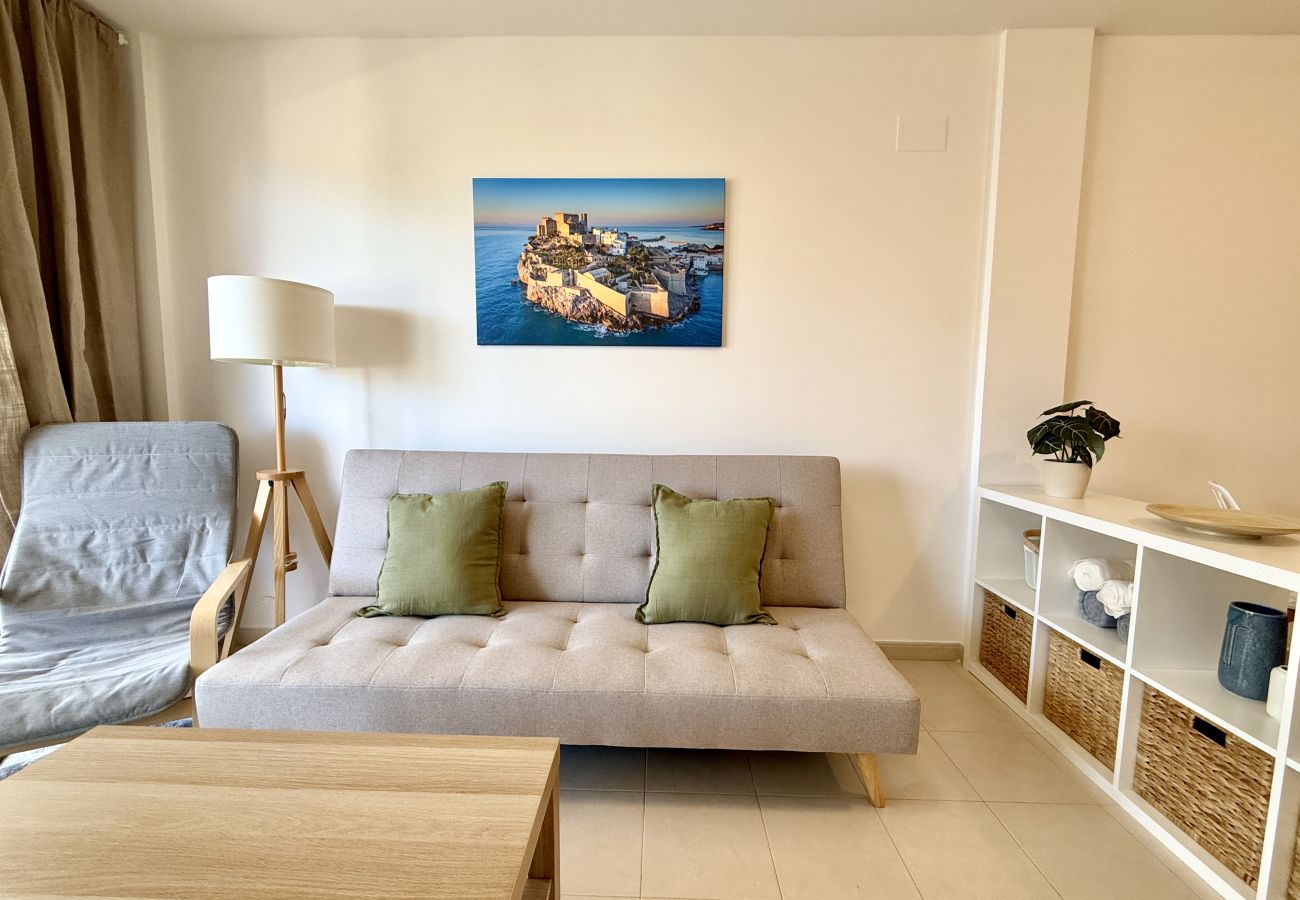 Apartment in Peñiscola - 🐢 La Tortuga - Pool, Terrace & Sierra de Irta