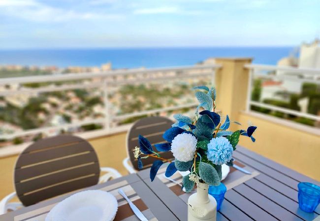 Appartement à Peñiscola - Residencial Jorge, appartement avec vue et garage 
