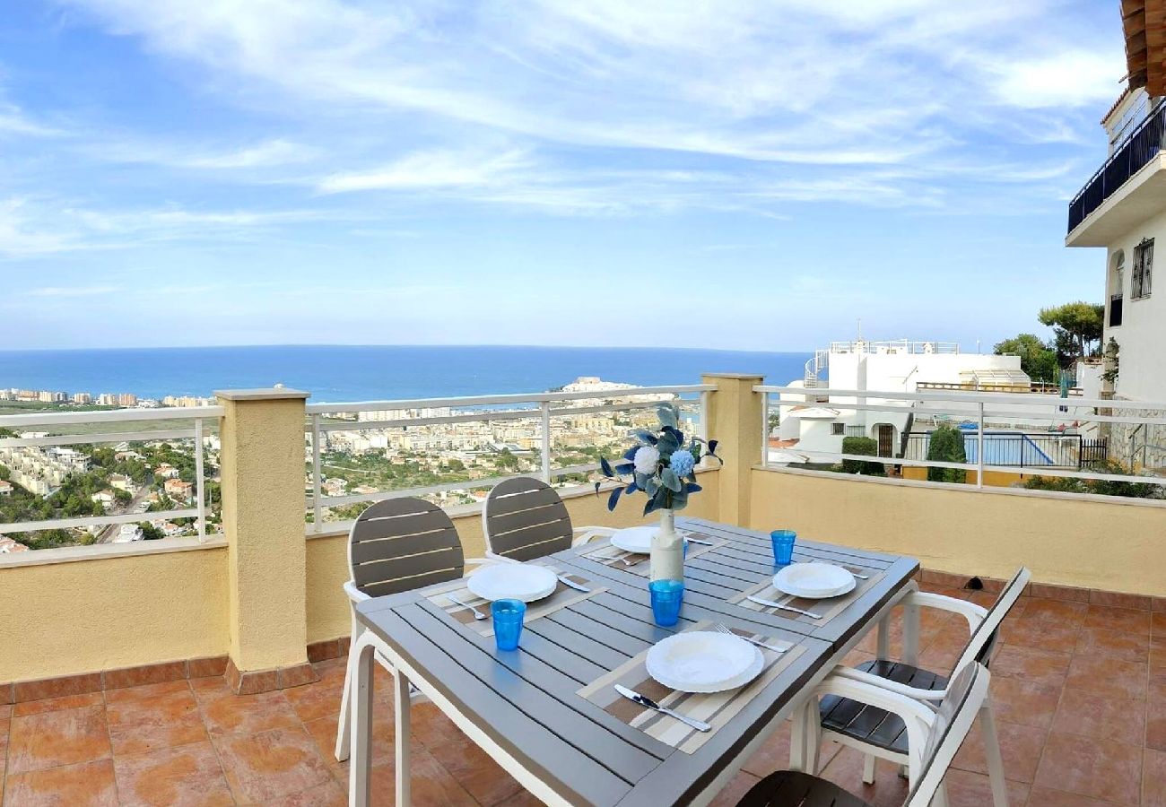 Appartement à Peñiscola - Residencial Jorge, appartement avec vue et garage 