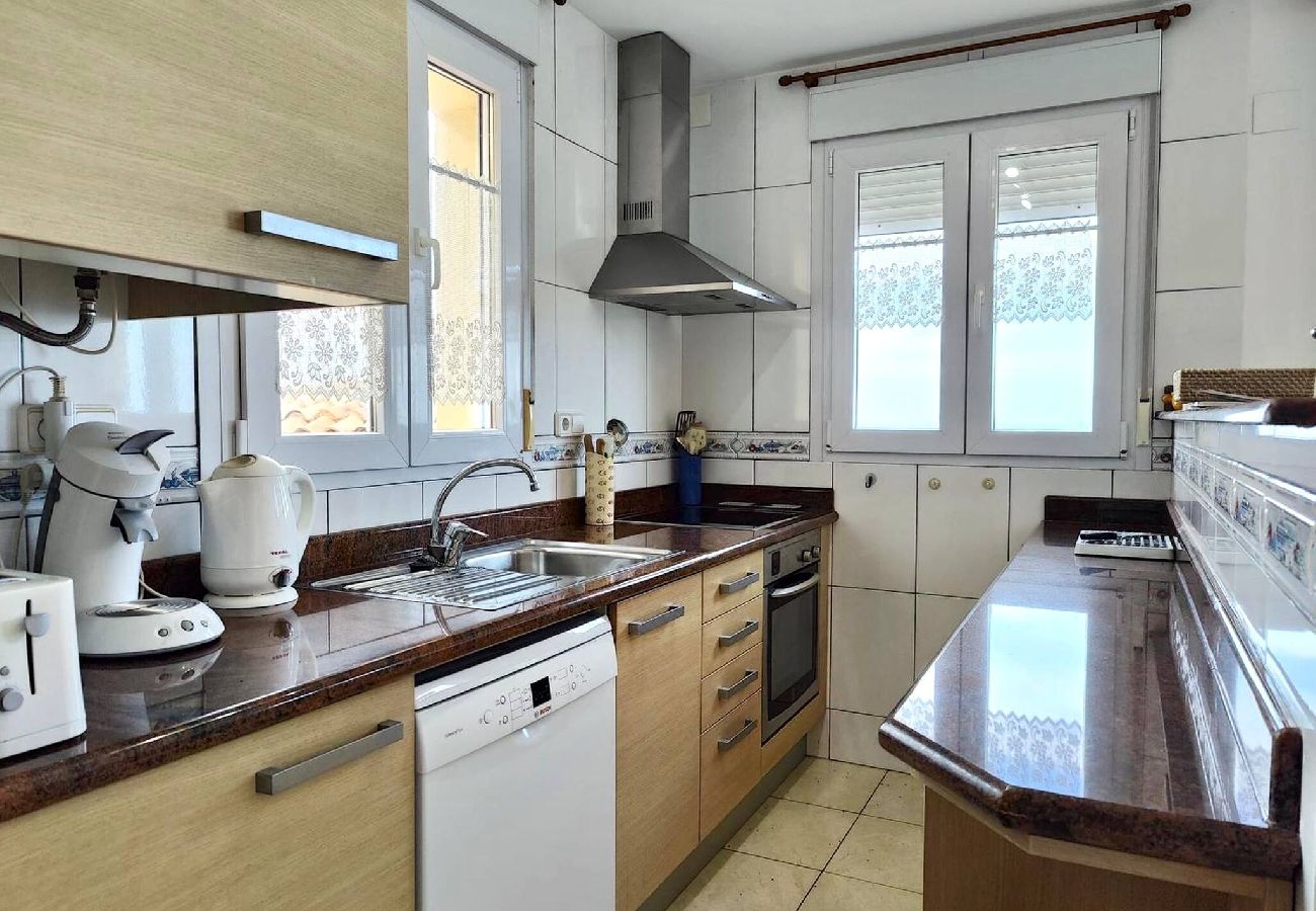 Appartement à Peñiscola - Residencial Jorge, appartement avec vue et garage 