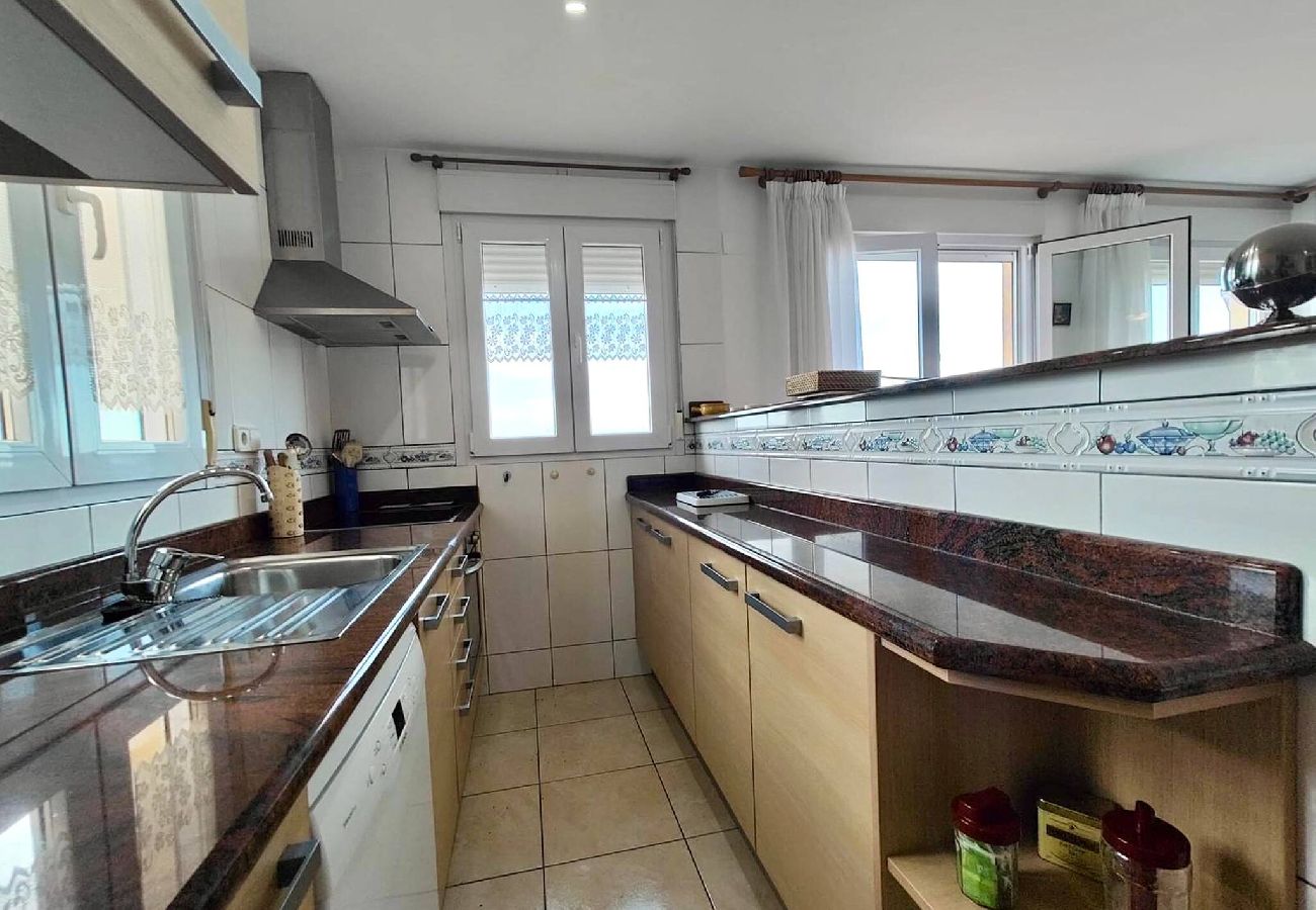 Appartement à Peñiscola - Residencial Jorge, appartement avec vue et garage 