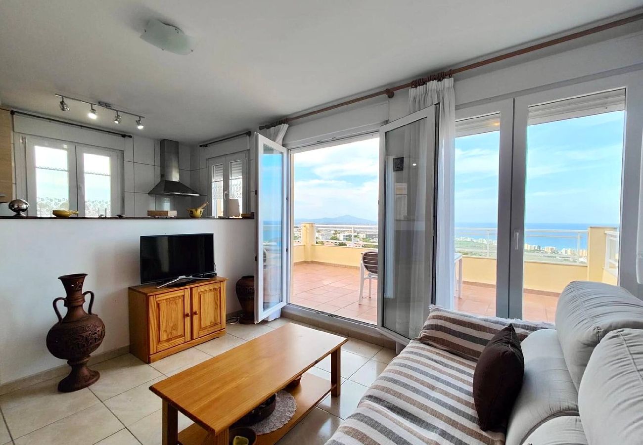 Appartement à Peñiscola - Residencial Jorge, appartement avec vue et garage 