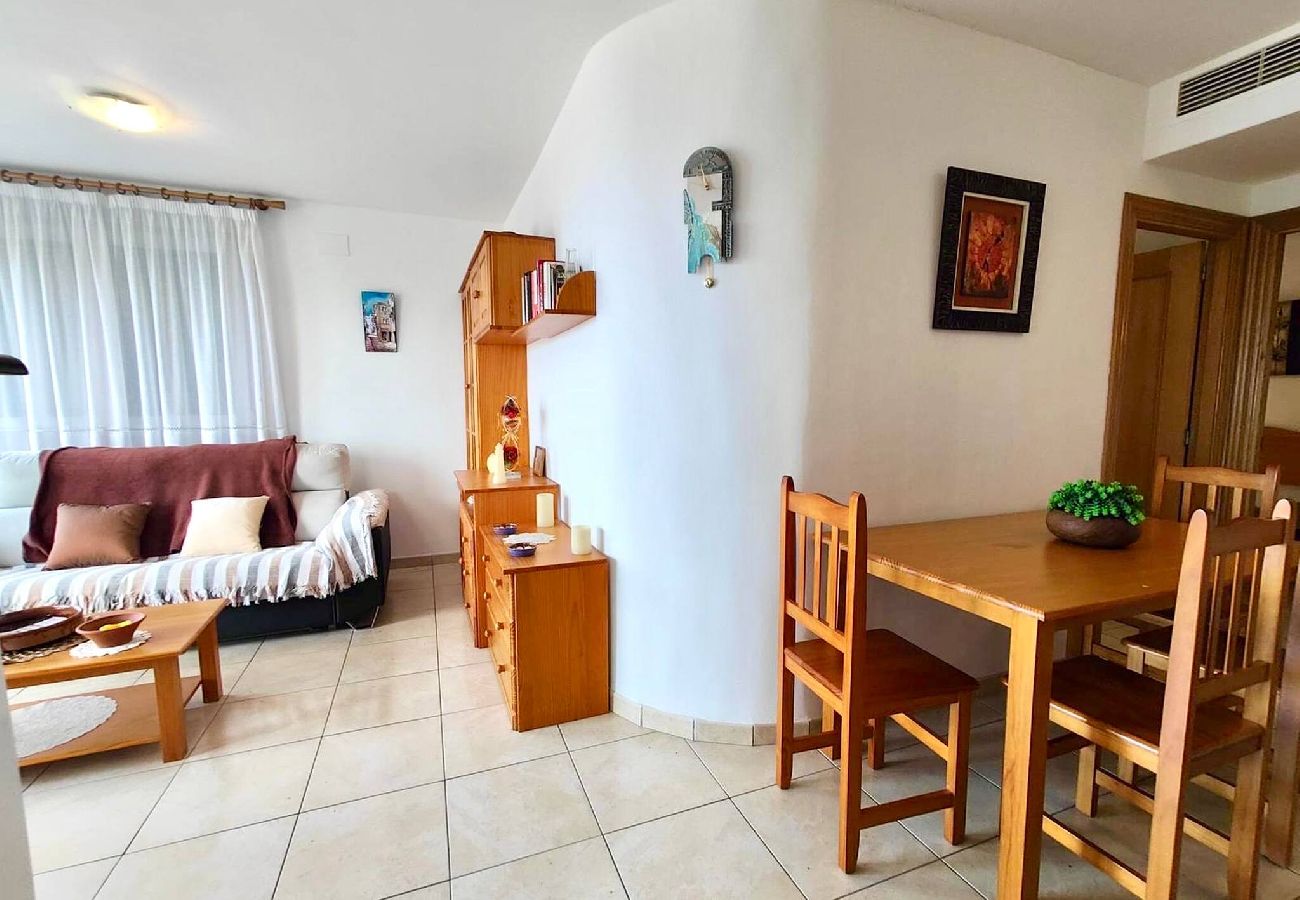 Appartement à Peñiscola - Residencial Jorge, appartement avec vue et garage 