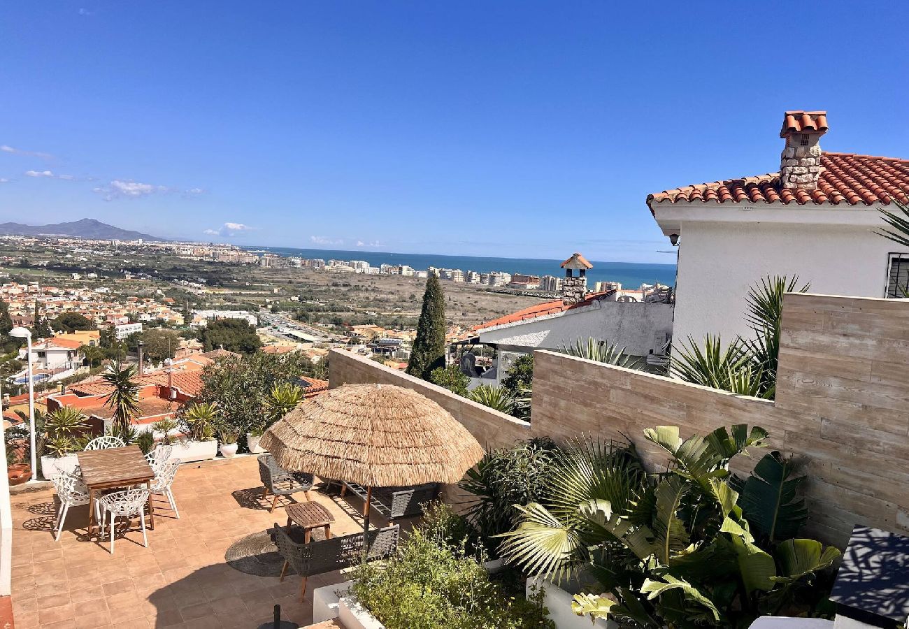 Chalet à Peñiscola - Casa Ibicenca - Belle villa avec piscine 