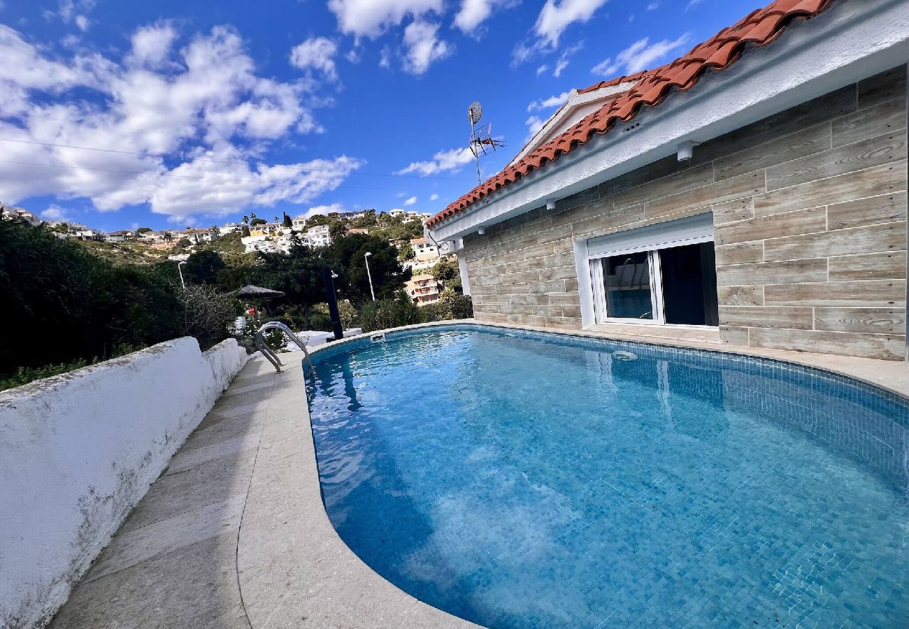 Chalet à Peñiscola - Casa Ibicenca - Belle villa avec piscine 