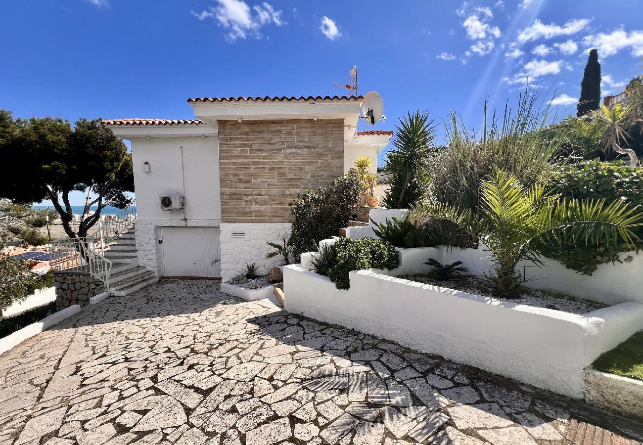 Chalet à Peñiscola - Casa Ibicenca - Belle villa avec piscine 