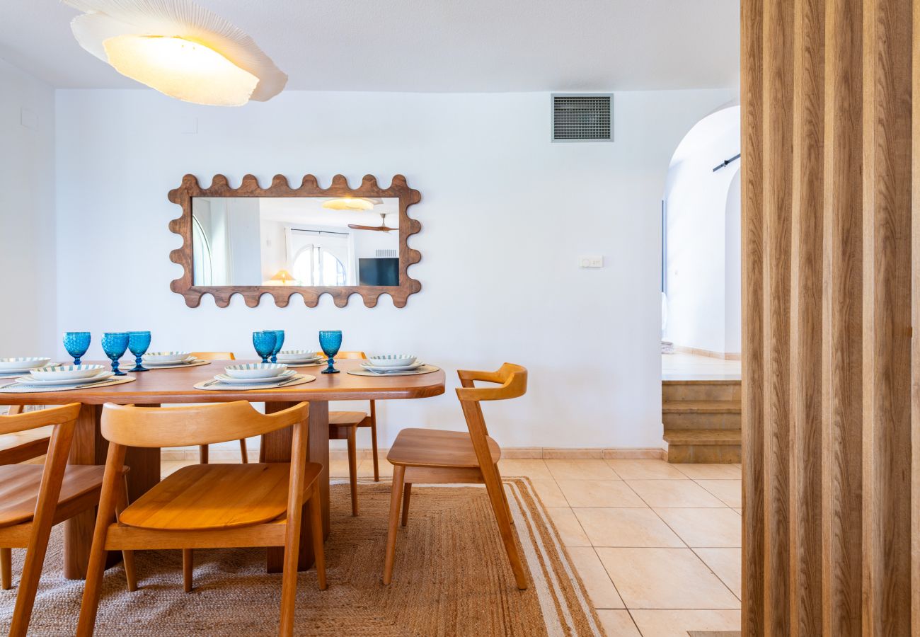 Villa à Peñiscola - 🌴 Villa del Mar - Villa méditerranéenne avec piscine et jardin privés