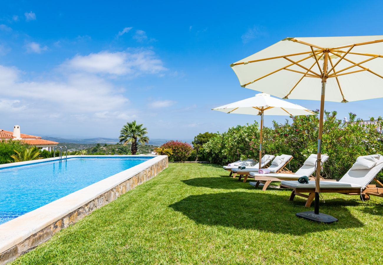 Villa à Peñiscola - 🌴 Villa del Mar - Villa méditerranéenne avec piscine et jardin privés