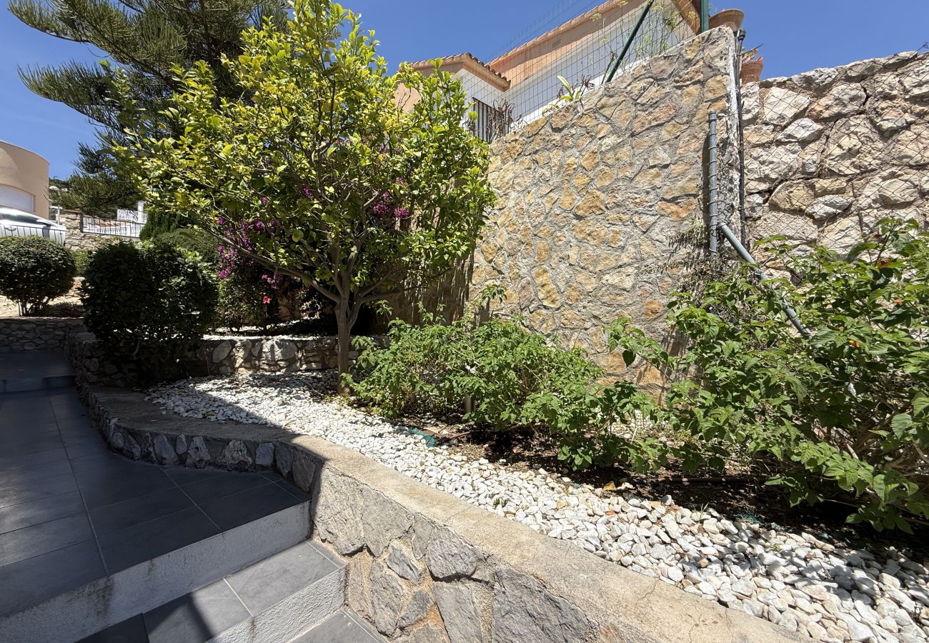Villa à Peñiscola - Villa Canestel - Piscine privée avec vue sur la mer et le château