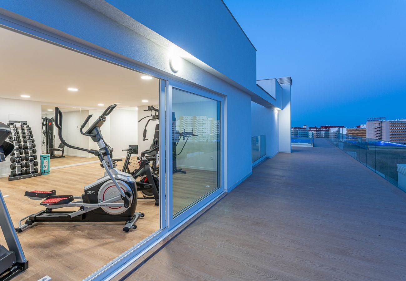 Appartement à Peñiscola - LAMAR - Apartamento con piscina y gimnasio
